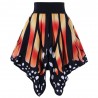 High Waist Butterfly Shape Skirt