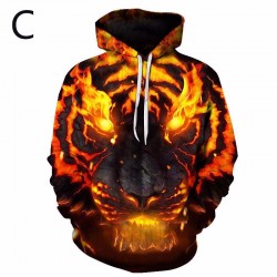 Colored Painting Hoodies 3D...