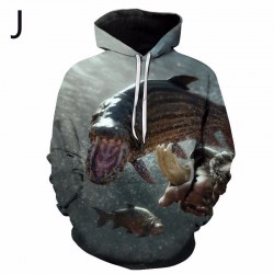 Colored Painting Hoodies 3D...