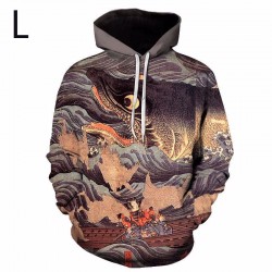 Colored Painting Hoodies 3D Hoodies Sweatshirts Men Pullover Funny Print Tracksutis Coats Boy Streetwear Male Outwear