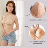 One-Size Thin Cotton Lace Edge Adjustable Y-Line Straps None Closure Sexy Wire Free Bras Breathable Bottoming Tube Top for Women