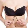 Cup A-D Sexy Ladies 3/4 Cup Nubra Invisible Sticky Strapless Brasier Silicone Push Up Adjustable Bra 