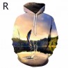 Colored Painting Hoodies 3D Hoodies Sweatshirts Men Pullover Funny Print Tracksutis Coats Boy Streetwear Male Outwear 