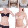 Cup A-D Sexy Ladies 3/4 Cup Nubra Invisible Sticky Strapless Brasier Silicone Push Up Adjustable Bra 