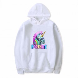 Fortnite Fortress Night Game with Velvet Warm Autumn Hoodie Printing Pattern Sweatshirt Long Sleeve 