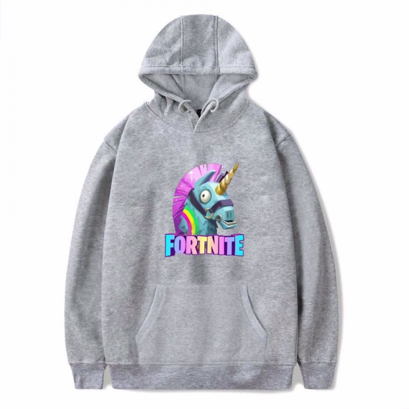 Fortnite Fortress Night Game with Velvet Warm Autumn Hoodie Printing Pattern Sweatshirt Long Sleeve 