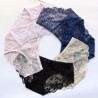 M/L/XL Size Solid Color Pure Cotton Crotch Seamless Sexy Lace Low Waist Breathable Women Underpants