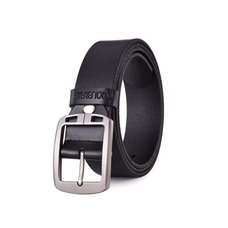 Cowhide Genuine Leather Waist Belts for Men Cowboy Strap Jeans 