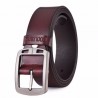 Cowhide Genuine Leather Waist Belts for Men Cowboy Strap Jeans 