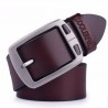 Cowhide Genuine Leather Waist Belts for Men Cowboy Strap Jeans 