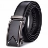 Men Belt Cowhide Genuine Leather Belts Automatic Buckle Waist Straps