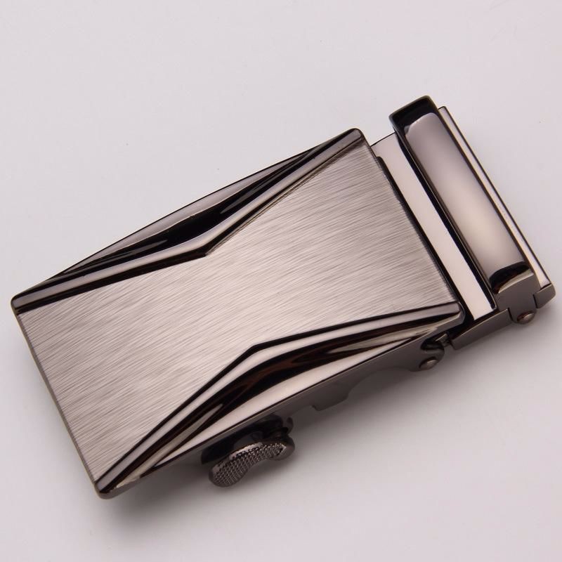 Business Luxury Men's Belt Buckle Automatic Buckle Genuine Leather Belt Buckle Waistband Buckles No Belt 