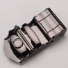 Business Luxury Men's Belt Buckle Automatic Buckle Genuine Leather Belt Buckle Waistband Buckles No Belt 