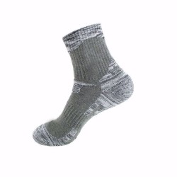 3 Paris * Sports Outdoor Hiking Socks Wicking Quick-drying Aweat-absorbent Breathable Socks for Cotton Deodorant Socks - Dark