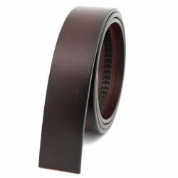 Pure Cowhide Belt Strap Genuine Leather Belts NO Buckle Belt For Men 