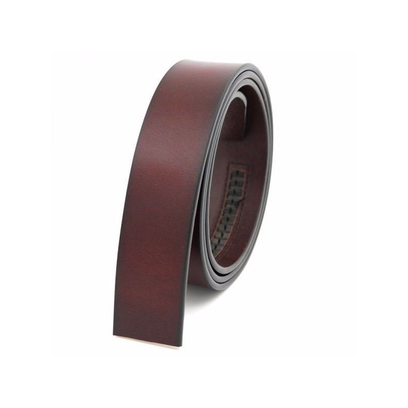 Pure Cowhide Belt Strap Genuine Leather Belts NO Buckle Belt For Men