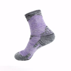 3 Paris * Sports Outdoor Hiking Socks Wicking Quick-drying Aweat-absorbent Breathable Socks for Cotton Deodorant Socks - Colorfu